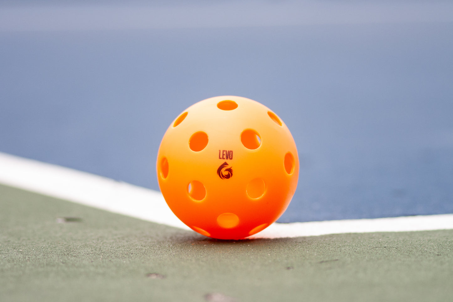Levo Indoor Ball (Orange) (10 Pack) - The World of Pickleball